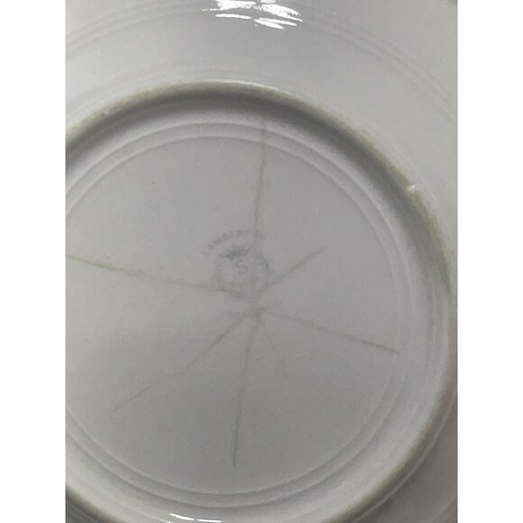 Scammell Lamberton Floral Hartford Transferware Plate 6.5 Inch Vintage Set Of 4 - Picture 5 of 6